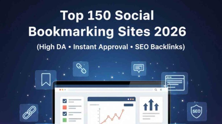 Top 150 social bookamrking sites 2026