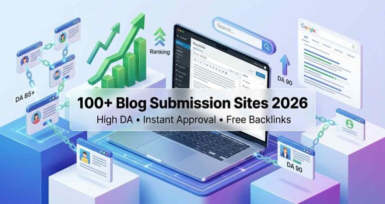 Blog submission sites 2026