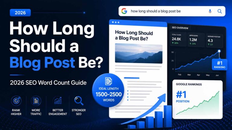 How long should a blog post be